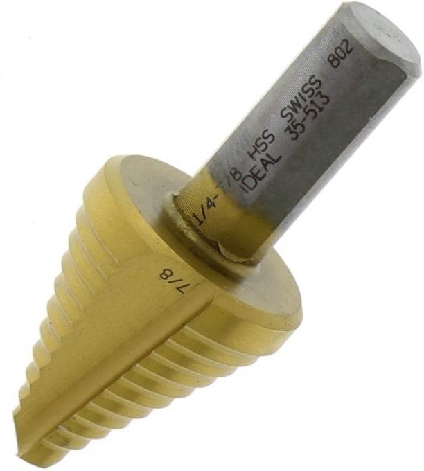 3/8-in 11 -Step Drill Bit ( 1/4-in to 7/8-in )