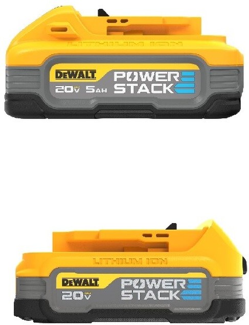 XR POWERSTACK 20-V Lithium-ion Battery 5 Ah and 1.7 Ah