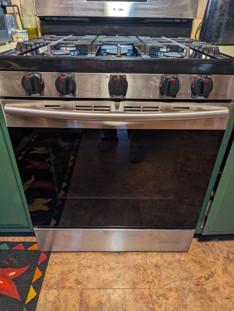The Knob Stopper Size Medium Gray Oven knob covers