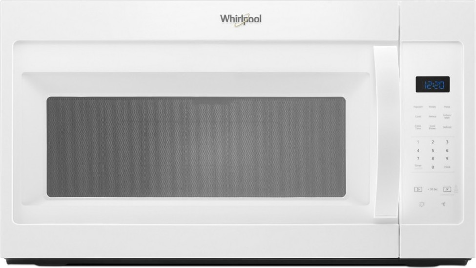 2-Speed Fan 1.7-cu ft Over-the-Range Microwave ( White )