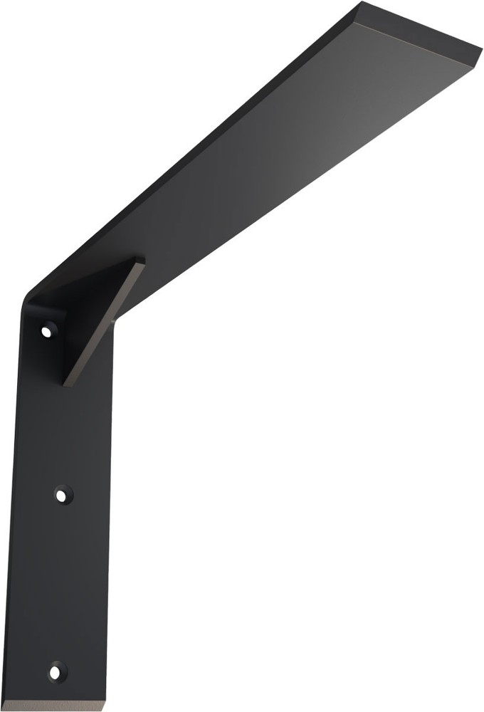 Countertop Support Steel Heavy Duty Bracket w/Gusset 14-in x 2.5-in x 10-in Powder-coated Steel Countertop support bracket