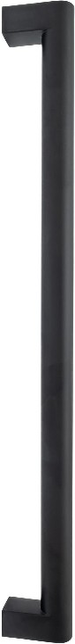 Vail 16-in , 400mm Center to Center Matte Black Cylindrical Bar Appliance Pull