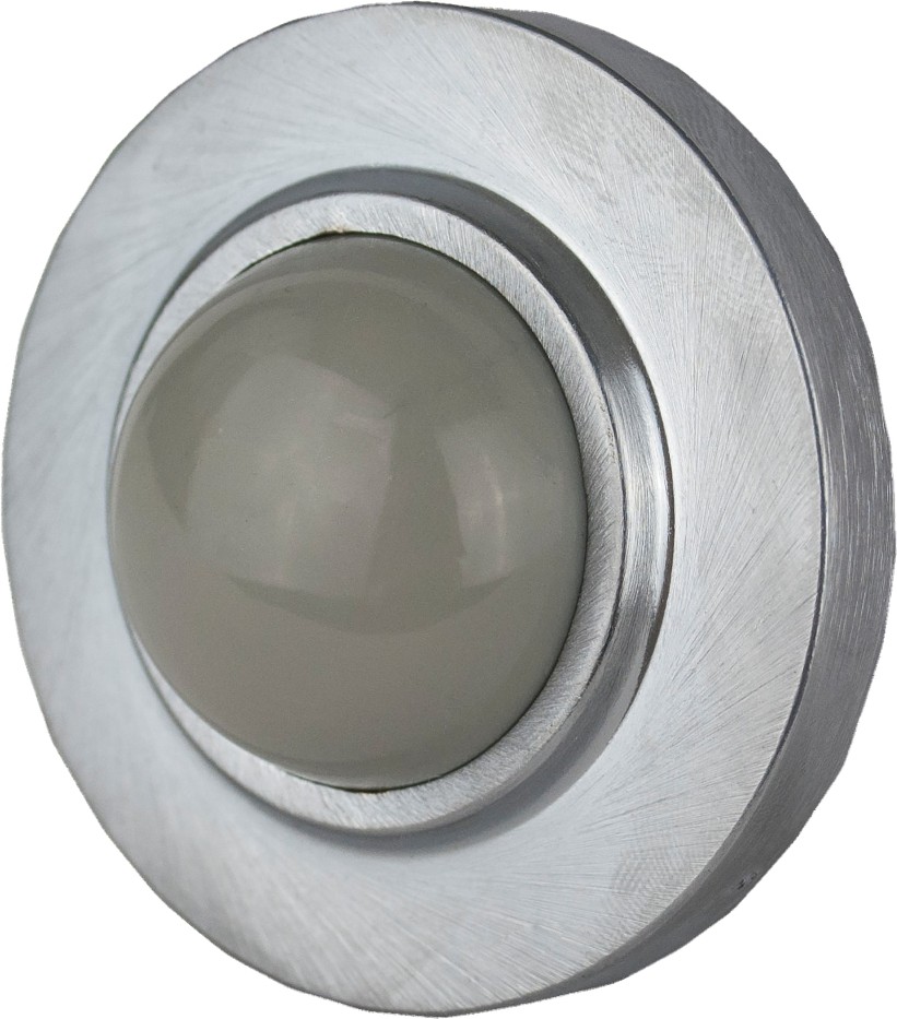 7/8-in Chrome Wall protector Door Stop