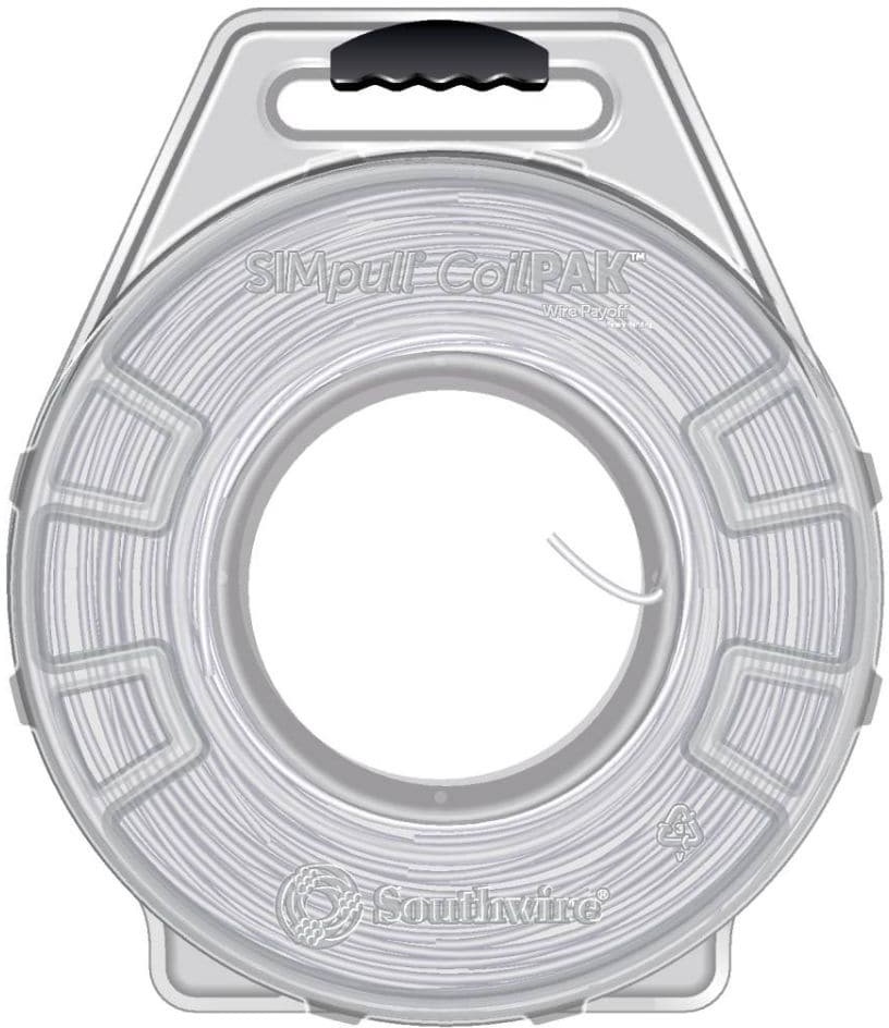 SIMpull CoilPAK 1000-ft 12 -AWG White Stranded Copper THHN wire ( By-the-roll )
