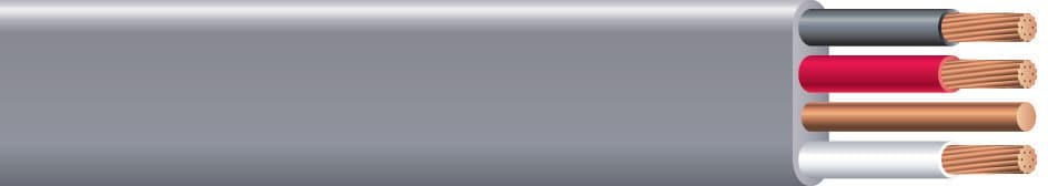 8 / 3 Stranded UF-B Wire W/G ( By-the-foot )