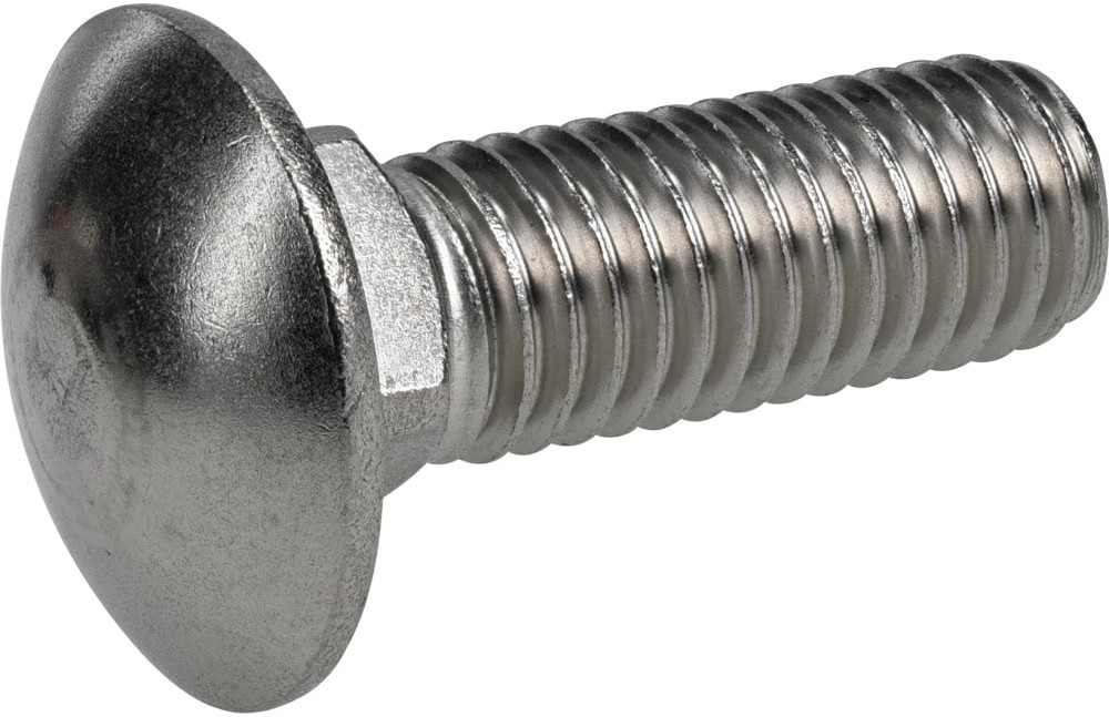 1/2-in x 1-1/2-in Stainless Coarse Thread Interior/Exterior Carriage Bolt