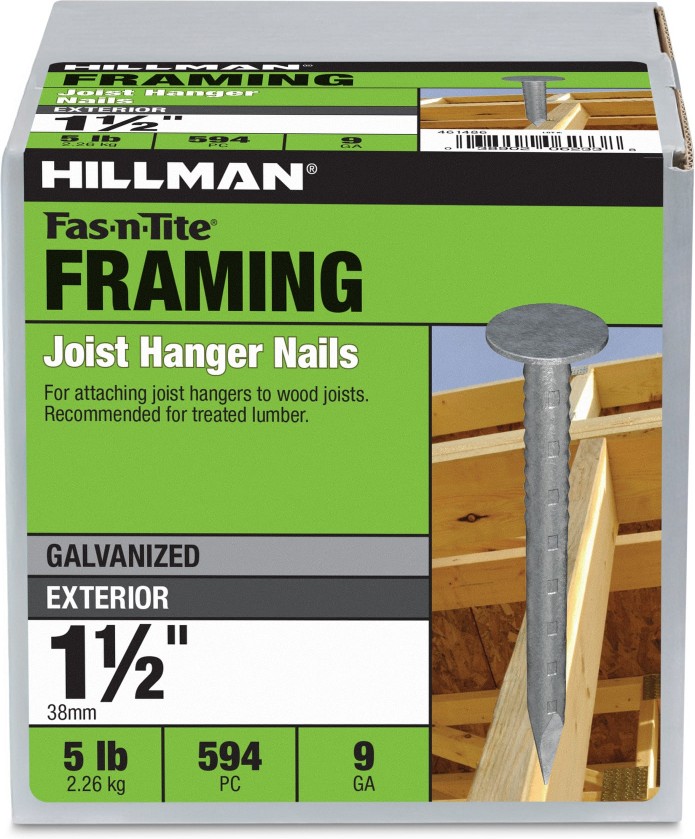 1-1/2-in x 4d Galvanized Smooth Shank Joist hanger nails ( 594 -Per Box )