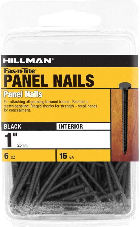 1-in 16.5 -Gauge 2d Coated Panel board nails 30 -Per Box