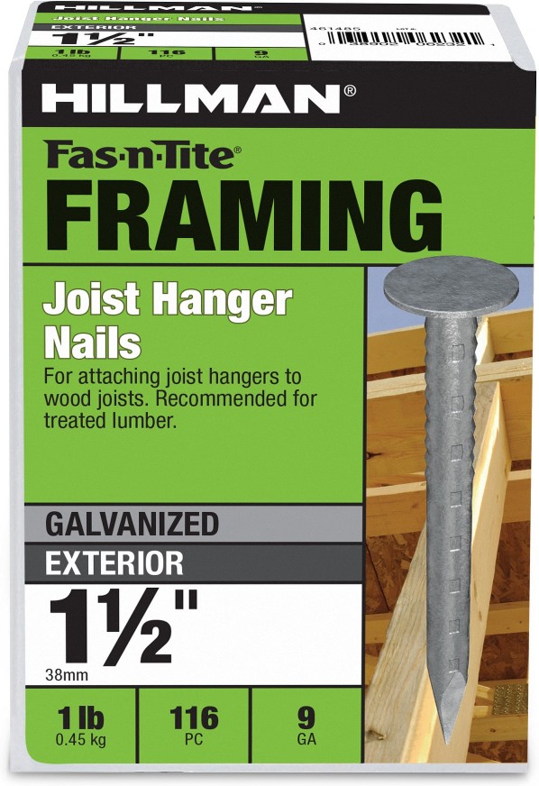 1-1/2-in x 9d Galvanized Smooth Shank Joist hanger nails ( 116 -Per Box )