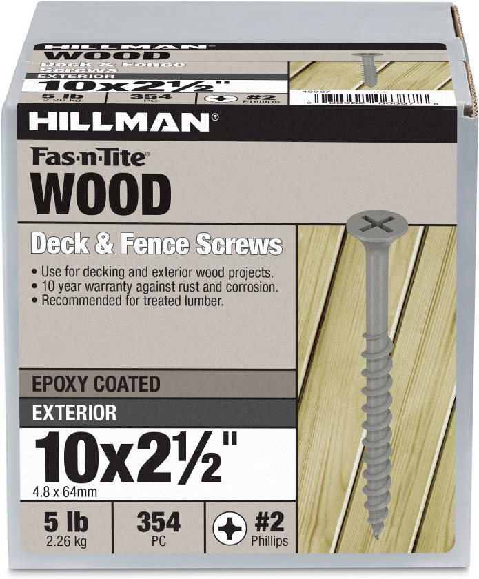 #10 x 2-1/2-in Wood to wood Deck Screws ( 347 -Per Box )