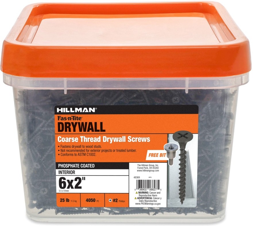 #6 x 2-in Bugle Coarse Thread Drywall Screws 25-lb ( 4156 -Pack )