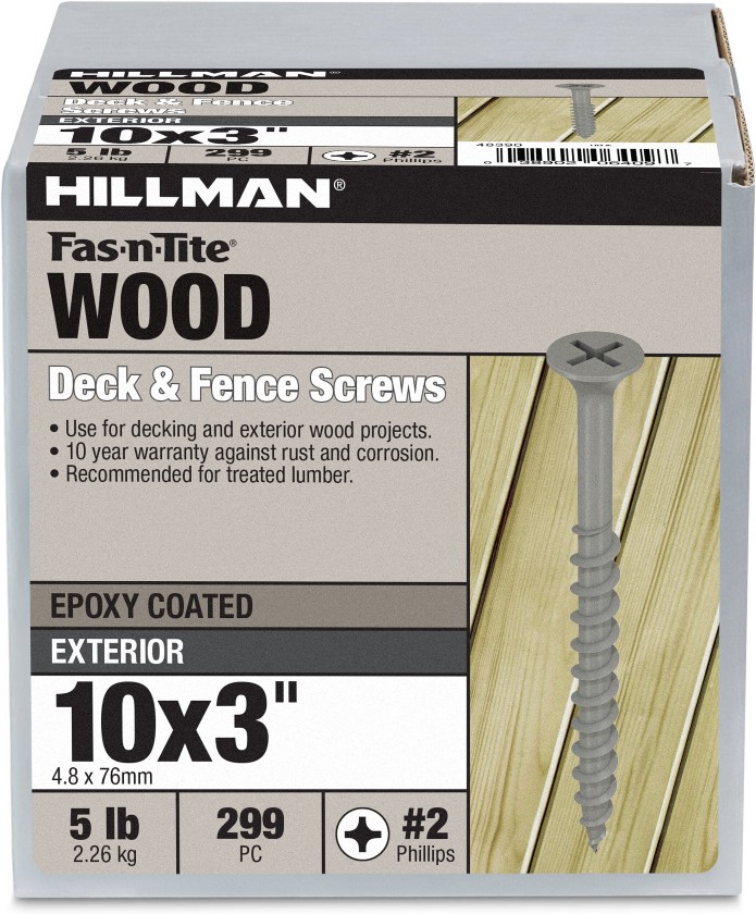#10 x 3-in Wood to wood Deck Screws ( 292 -Per Box )