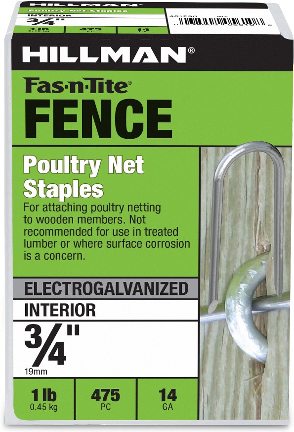 3/4-in Leg x 3/16-in 14 -Gauge Fence staples