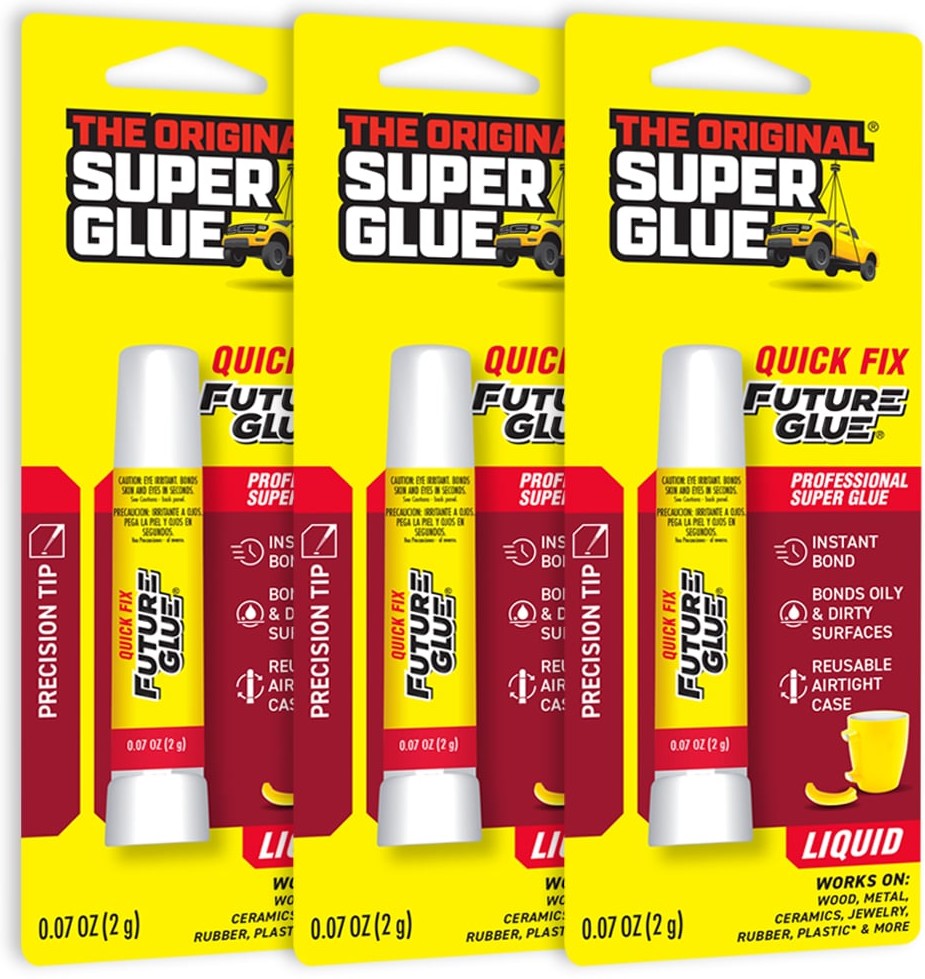 Quick Fix 3 -Pack 2-gram Liquid Super Glue