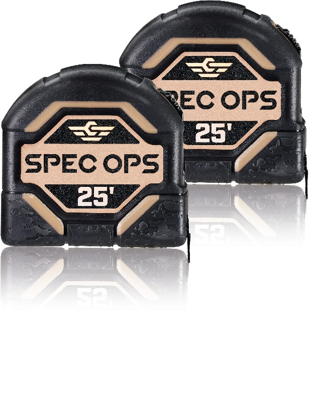 TAPE MEASURES, TM25, 2PK, VP 2 -Pack 25-ft Auto Lock Tape Measure