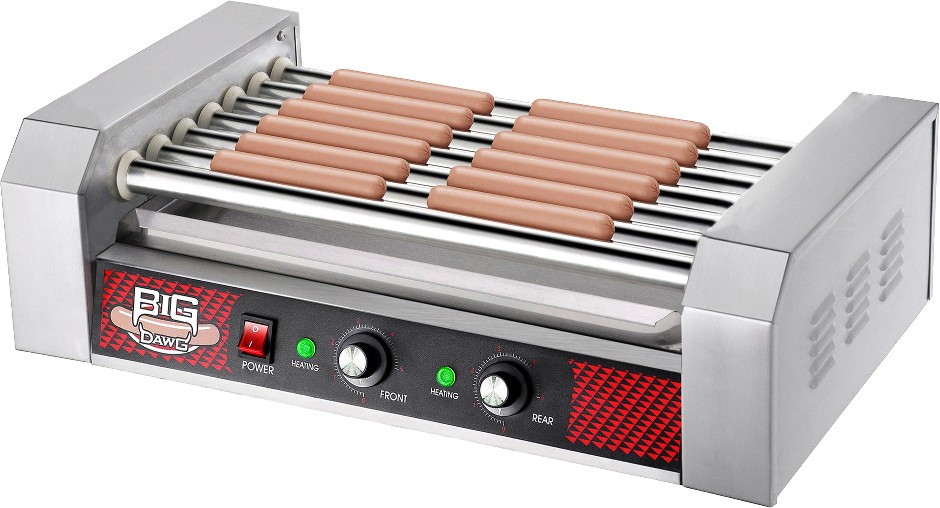 7-Roller Hot Dog Machine Hot dog roller