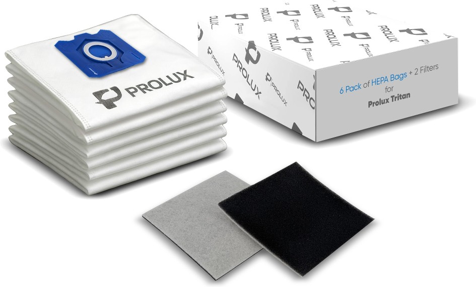 Tritan 10 -Pack 3.6-Liter Disposable Cloth Vacuum Bag