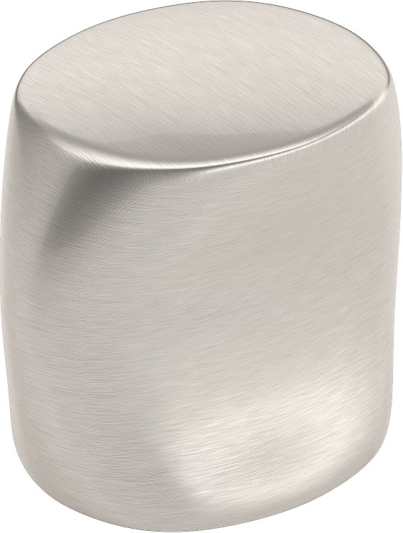 1-3/16-in Brushed Nickel Novelty Contemporary Cabinet Knob