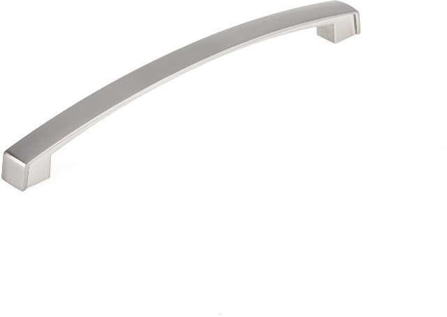 Boisbriand 7-9/16-in , 192mm Center to Center Brushed Nickel Arch Handle Drawer Pull