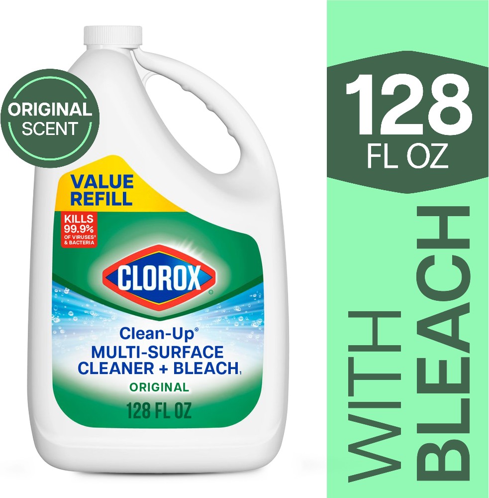 Clean-Up with Bleach With Bleach 128 -fl oz Original Disinfectant Liquid All-Purpose Cleaner