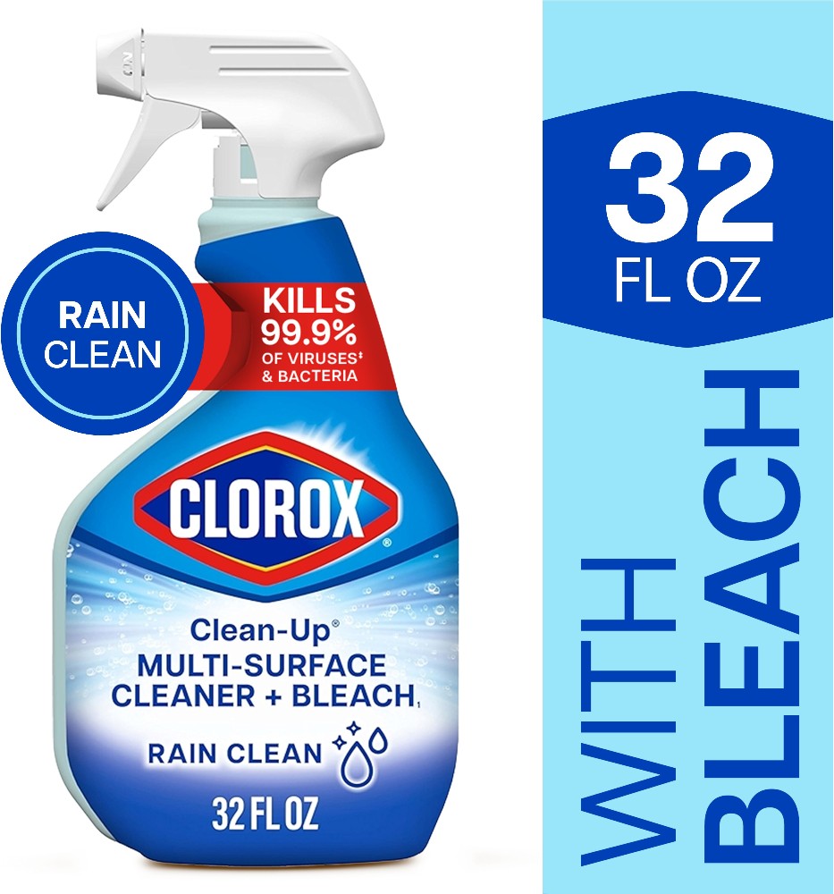Clean-Up with Bleach With Bleach 32 -fl oz Rain Clean Disinfectant Liquid All-Purpose Cleaner