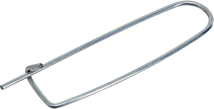 2.5 Inch Silver Safety pin Pin/Clip 4 -Pack