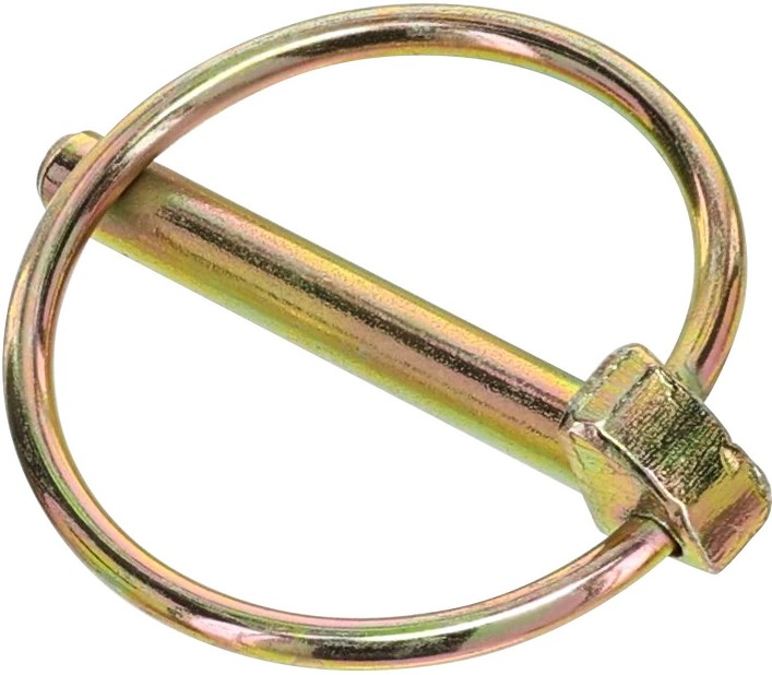1.75 Inch Silver Linch pin Pin/Clip 5 -Pack