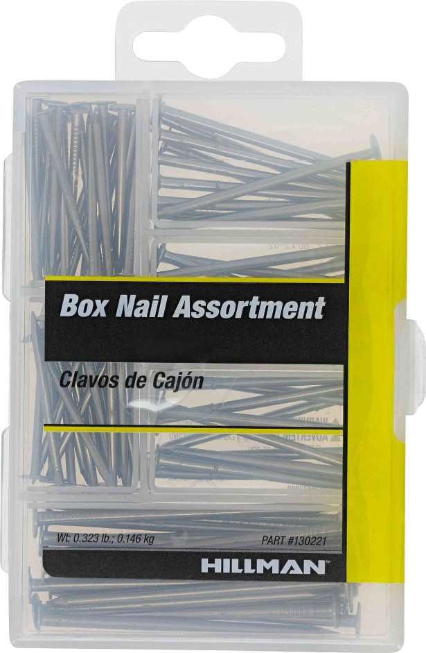 5.7 Inch Silver Combo Box nail assortment kit Kit 85 -Pack