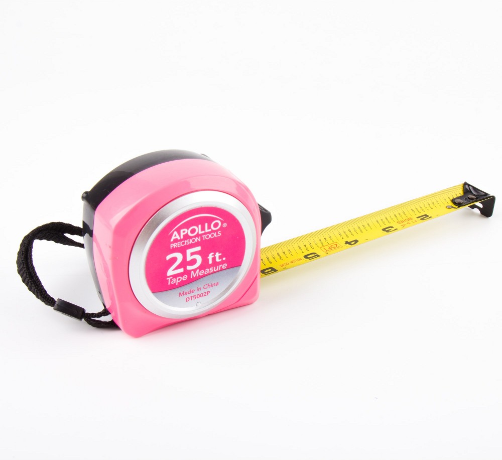 Pink 25-ft Tape Measure
