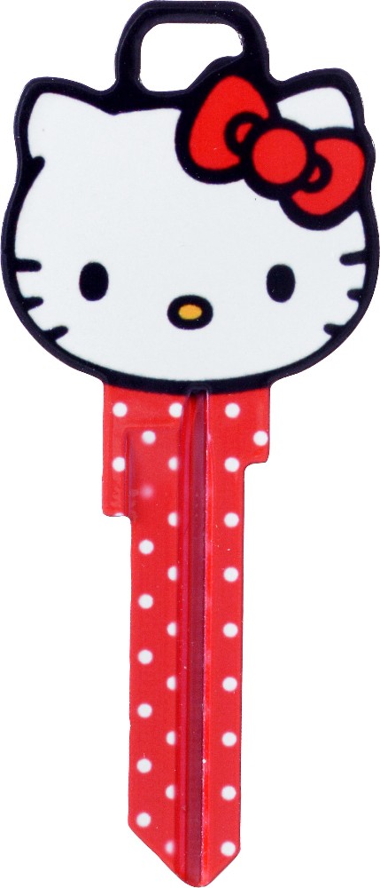 Hello Kitty Decorative Key Brass House/Entry Key Blank