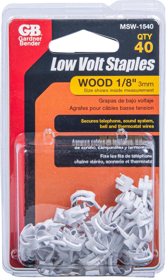 Metal Cable Staple 40 -Pack