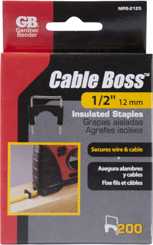 1/2-in Metal Staples Cable Staple 200 -Pack