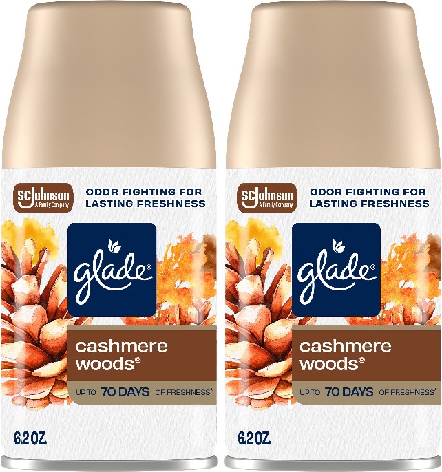 6.2 -oz Cashmere Woods Refill Air Freshener 2 -Pack