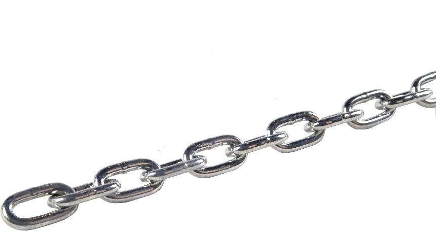 1/4-in Welded Zinc plated Steel Chain (By-the-Foot)