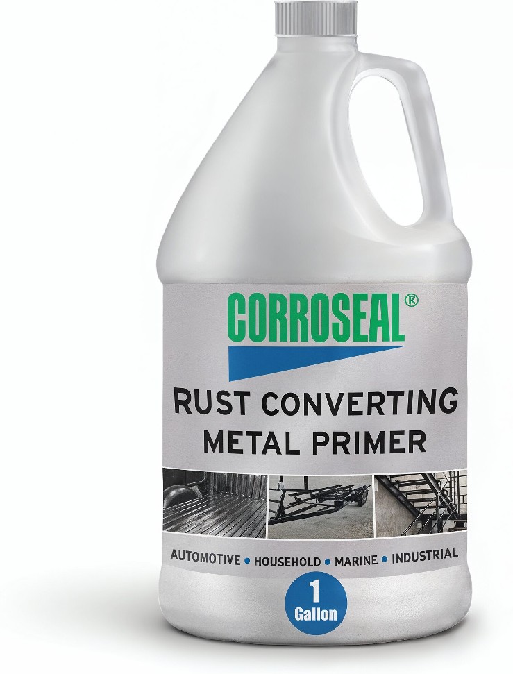 Corroseal water-based rust converter metal primer 128 Fluid ounce(s) Rust Remover