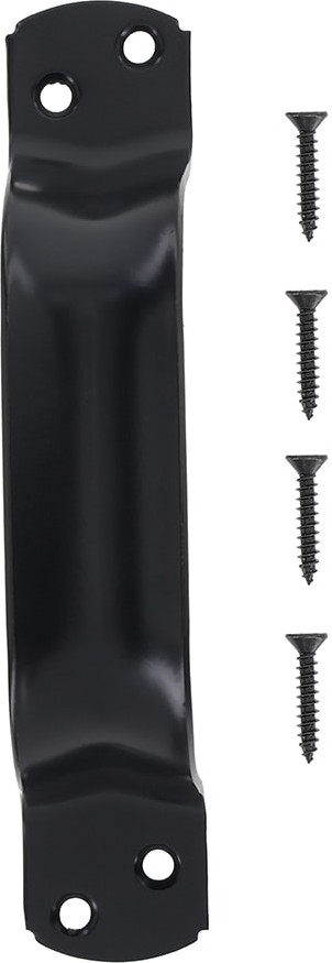 7-in Heavy Duty Matte Black Screen/Storm door Replacement Pull handle