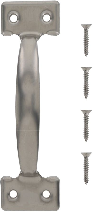6-1/2-in Stainless Utility Silver Screen/Storm door Replacement Pull handle