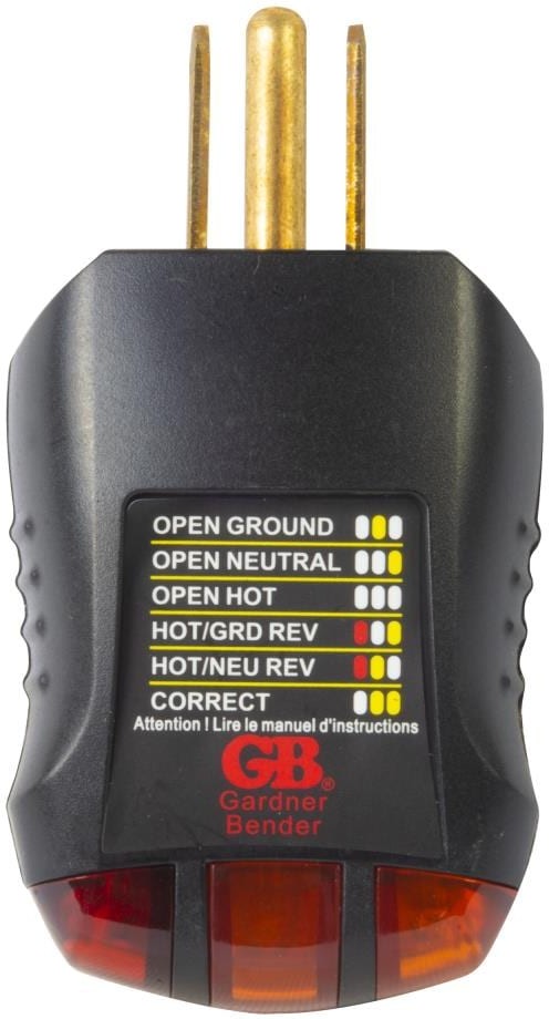 Analog Display Receptacle tester Specialty meter 120 -Volt