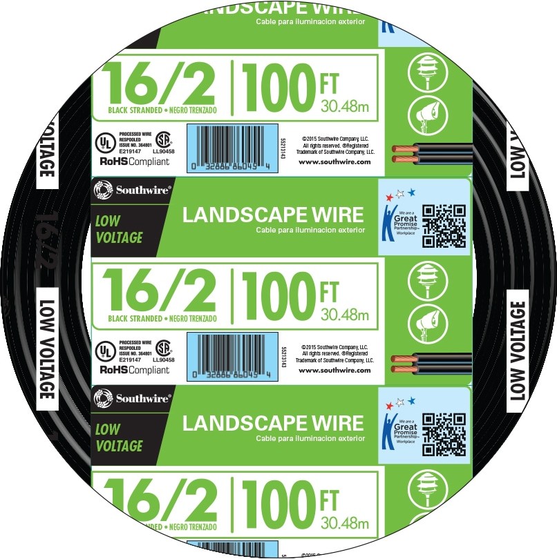 250-ft 12 / 2 Stranded Landscape Lighting Cable