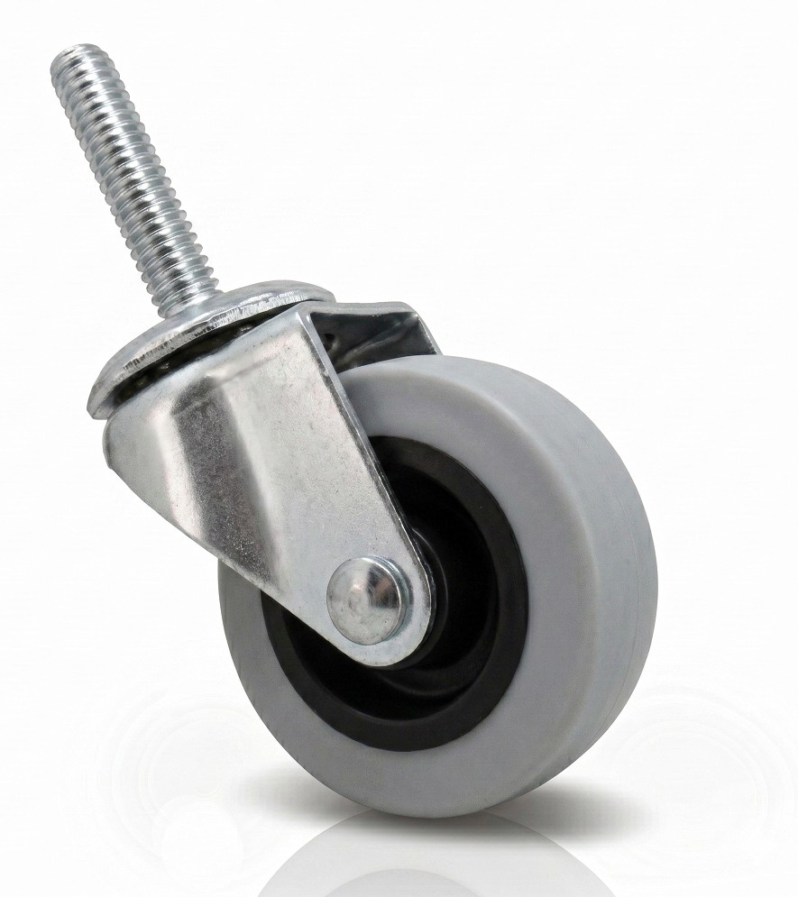 2-in TPR/Thermoplastic rubber Swivel Caster