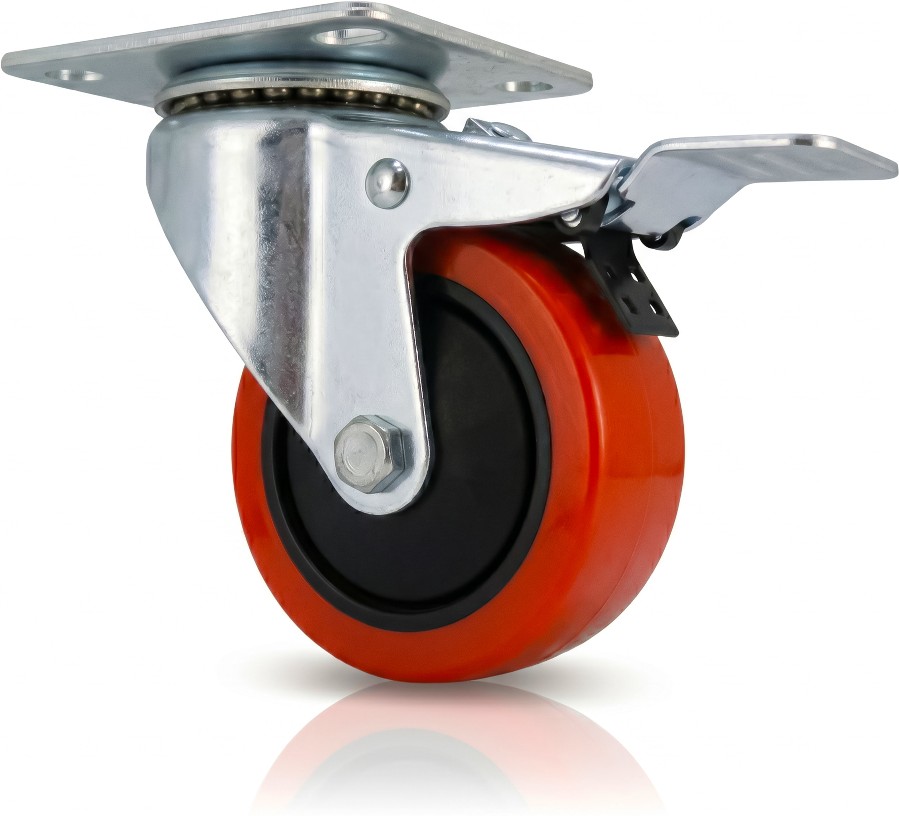 4-in Polyurethane Swivel Caster