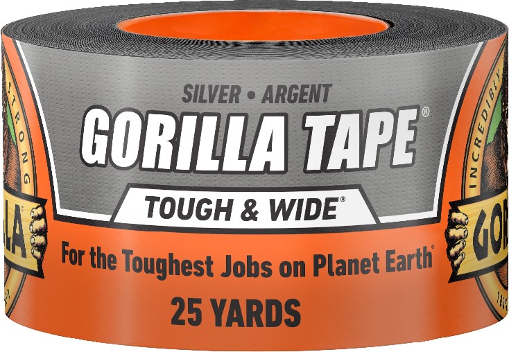 Tough Wide Silver Duct Tape 2.8-in x 25 Yard(s)