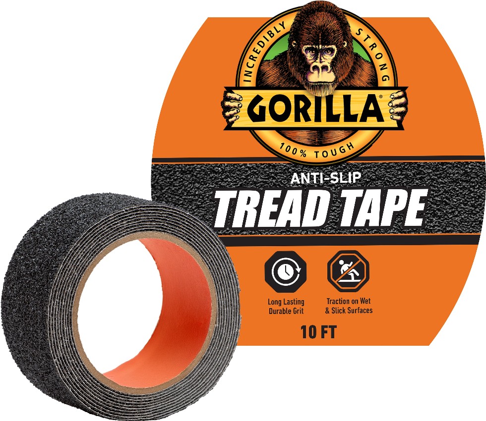 2-in x 10 Feet Black Roll Anti-Slip Tape