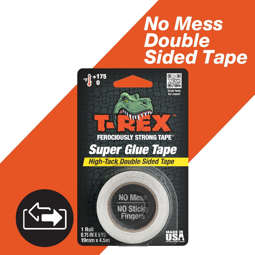 Double Sided Super Glue Tape 0.75-in x 15 Yard(s) Double-Sided Tape