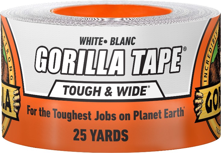 Tough Wide White Duct Tape 2.88-in x 25 Yard(s)