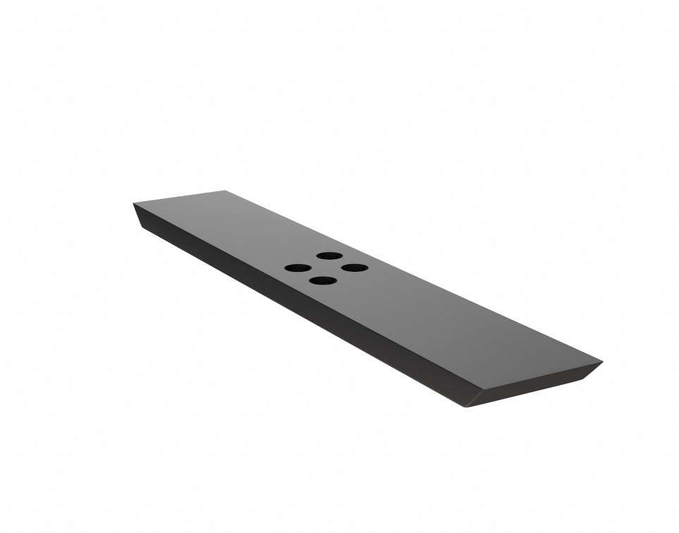The Original Flat Wall Countertop Support Bracket 34-in x 2.5-in x 0.5-in Black Steel Countertop support bracket