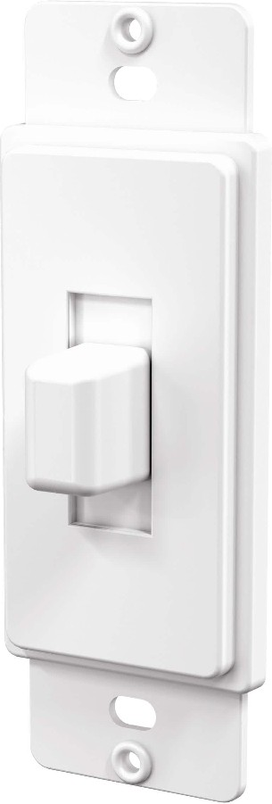 TayMac MASQUE 1 -Gang Midsize Size White PVC Indoor Toggle Wall Plate