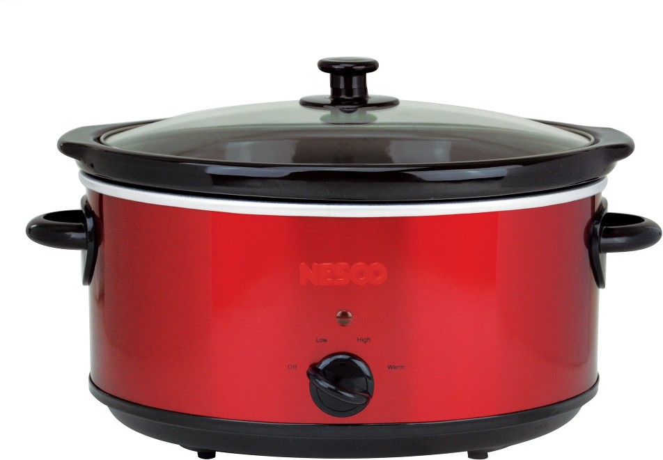 6-Quart Medium Slow Cooker ( Red )