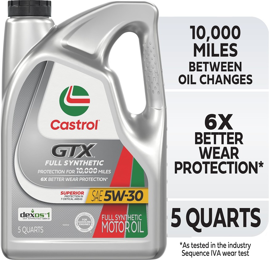 Gtx Full Synthetic 5w-30 Motor Oil, 5-quart