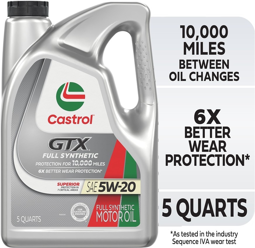 Gtx Full Synthetic 5w-20 Motor Oil, 5-quart